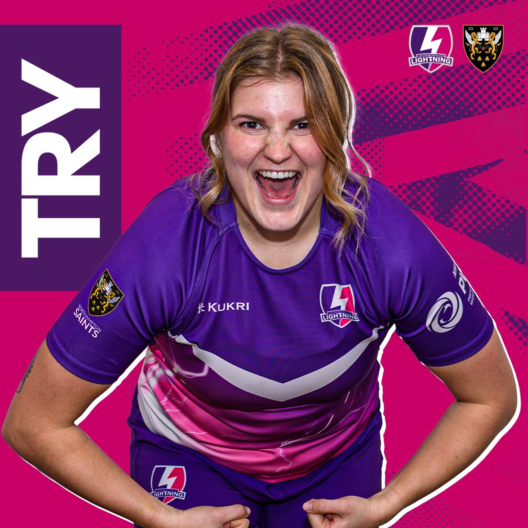 3️⃣4️⃣ TRY LIGHTNING!!! Abby Duguid crashes over from close range for our second try of the game. Lia Green slots the conversion. ⚡️14 (36) - 5 (17)🦈
