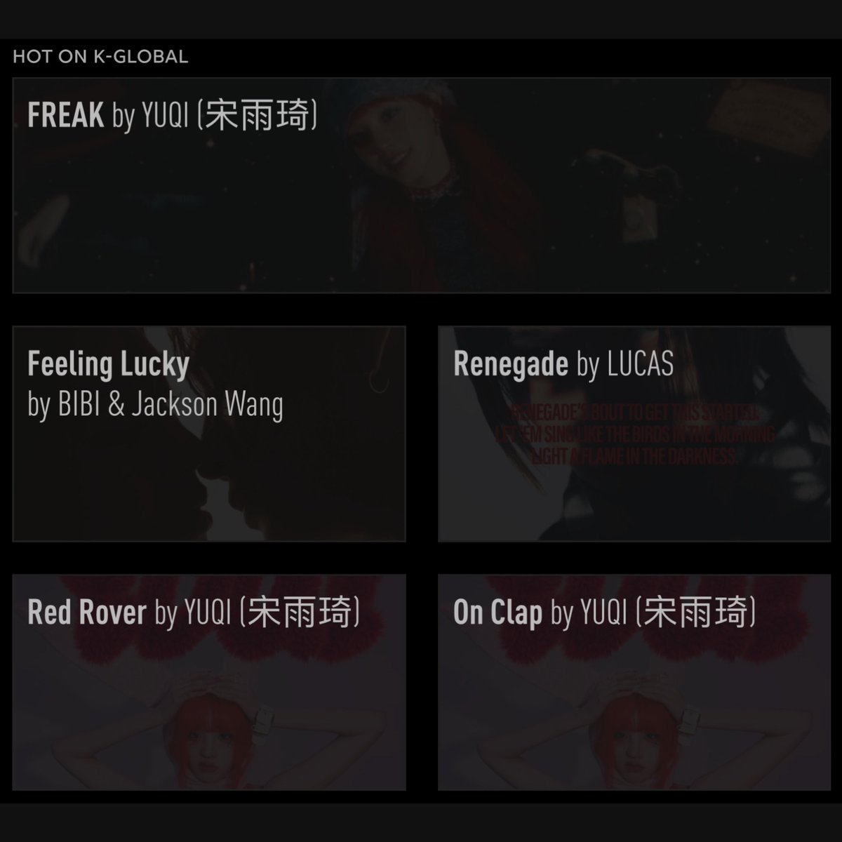 #GeniusCharts | BIBI & Jackson Wang’s latest collaboration, “Feeling Lucky” rises to #2 on the daily K-Global chart in Genius Korea! The song initially debuted in the Top 15 of the chart after their #Coachella performance! genius.com/Bibi-and-jacks…