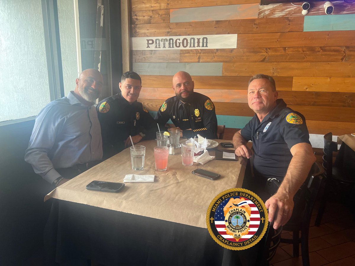 Pastor and Chaplain Edward, welcome to our <a href="/MiamiPD/">Miami PD</a> Chaplaincy, and thank you for covering my son in prayer yesterday. #MiamiPDChaplaincy 

You therefore must endure hardship as a good soldier of Jesus Christ ✝️. II Timothy 2:3