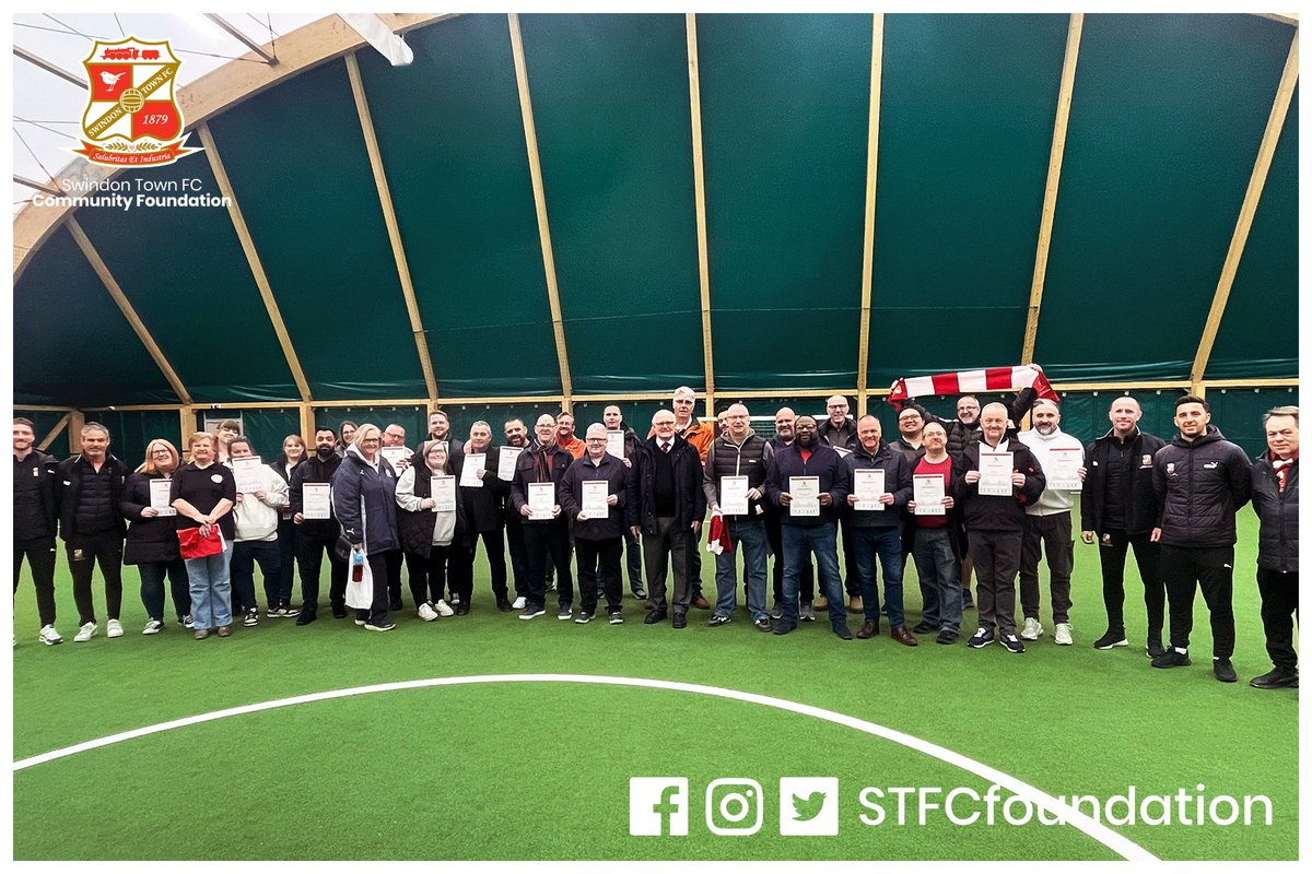 Congratulations to our Football Fans in Training graduates who picked up their certificates at Foundation Park before today's game! This was our 22nd group of men, and 15th ladies, and together they lost 191.2 kg in weight, and 245.6 cm off their waists! As we always say, this…