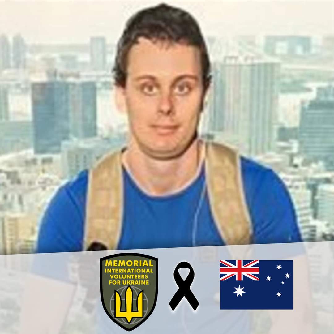 MykhailoRohoza's tweet photo. Our Beloved Australian Brother Matthew Jepson, who had been serving in Ukraine as a Volunteer succumbed on the Battlefield.

Honor, Glory and Gratitude To Our Brother.
2023! https://t.co/n2gHLn8YMp