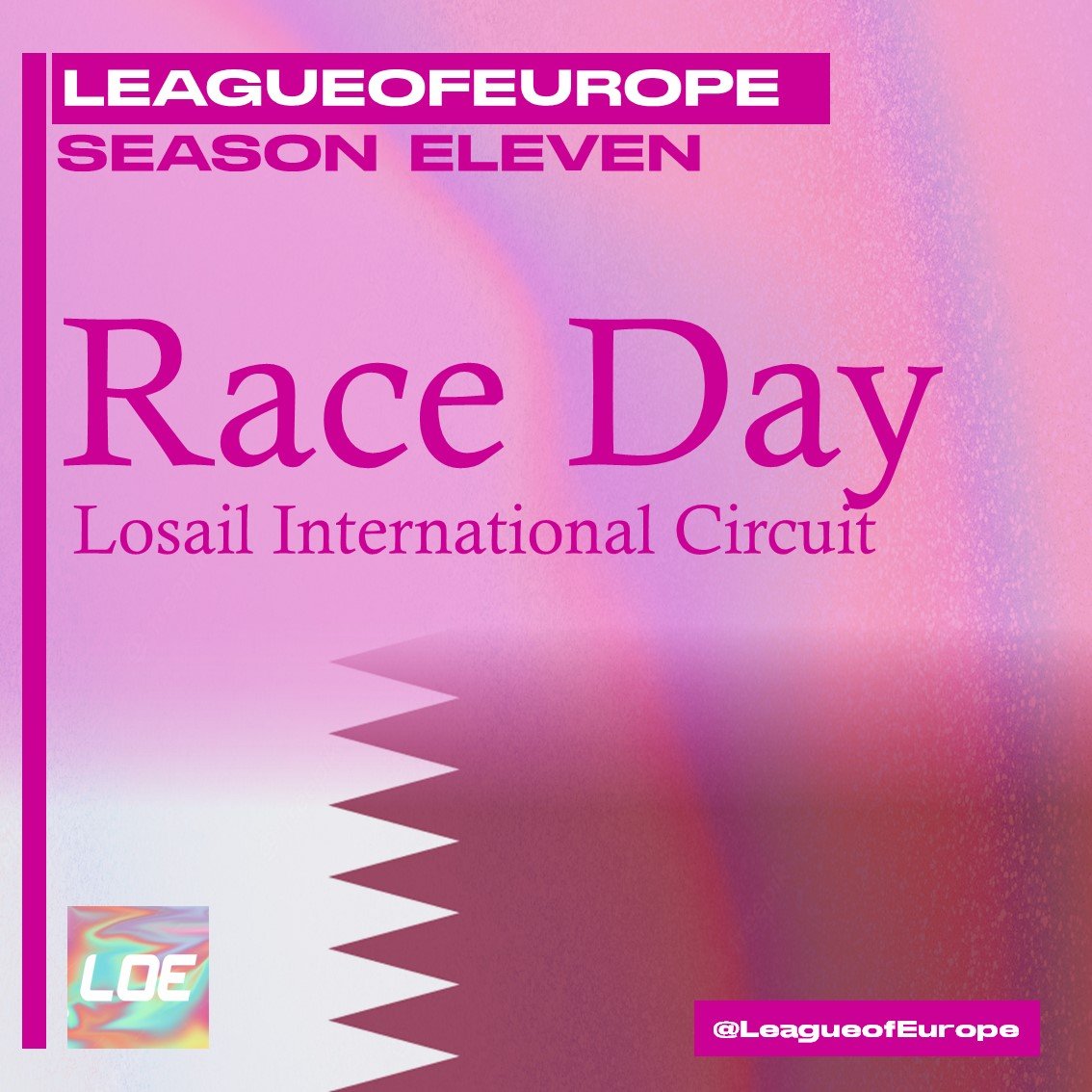 One division is decided. Two still to play for, and only two rounds left 🏆

📅 - Round Thirteen
🌎 - Losail 🇶🇦
⏰ - 18:30 BST (D1, D2) 20:10 BST (D3)