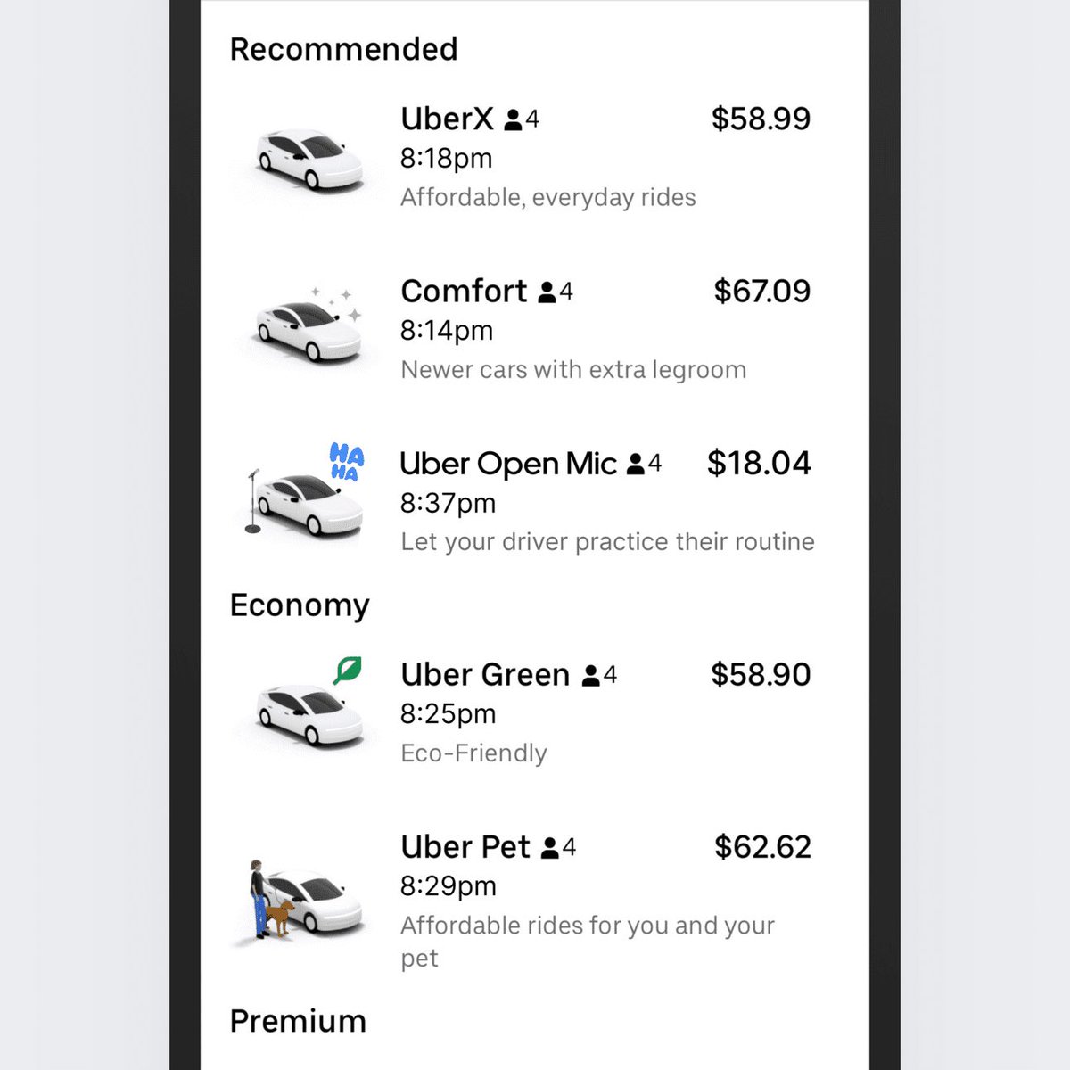 soren_iverson's tweet image. Uber Open Mic option for your driver to work on their comedy routine