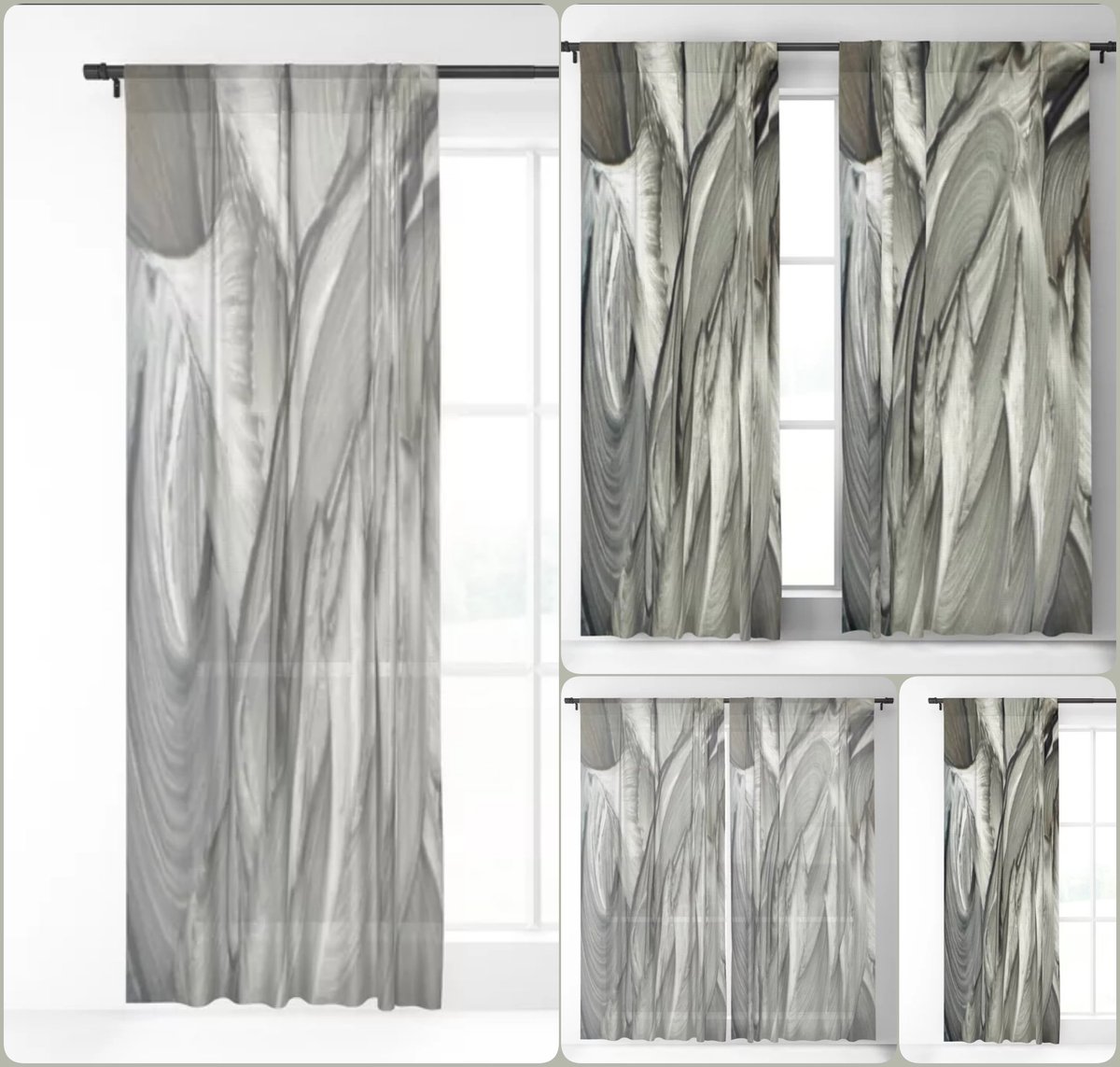 Eshu Sheer & Blackout Curtain~by Art Falaxy~
~Exquisite Decor~
#artfalaxy #art #curtains #drapes #homedecor #society6 #Society6max #swirls #accents #sheercurtains #blackoutcurtains #floorrugs

society6.com/product/eshu14…
society6.com/product/eshu14…