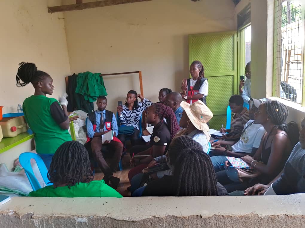 CIRD hosts Nkumba University students taking Bachelor of Entepreneurship. They were exploring opportunities in the BSF and insects businesses. #usaidpeer #bsf #uganda