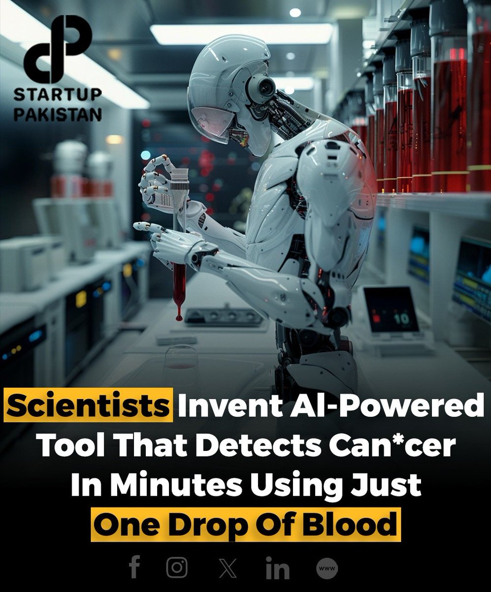 A novel AI-driven test has emerged with the potential to accurately and swiftly detect three prominent forms of illness, utilizing merely a single dried blood sample. #scientistinvent #AI #tool