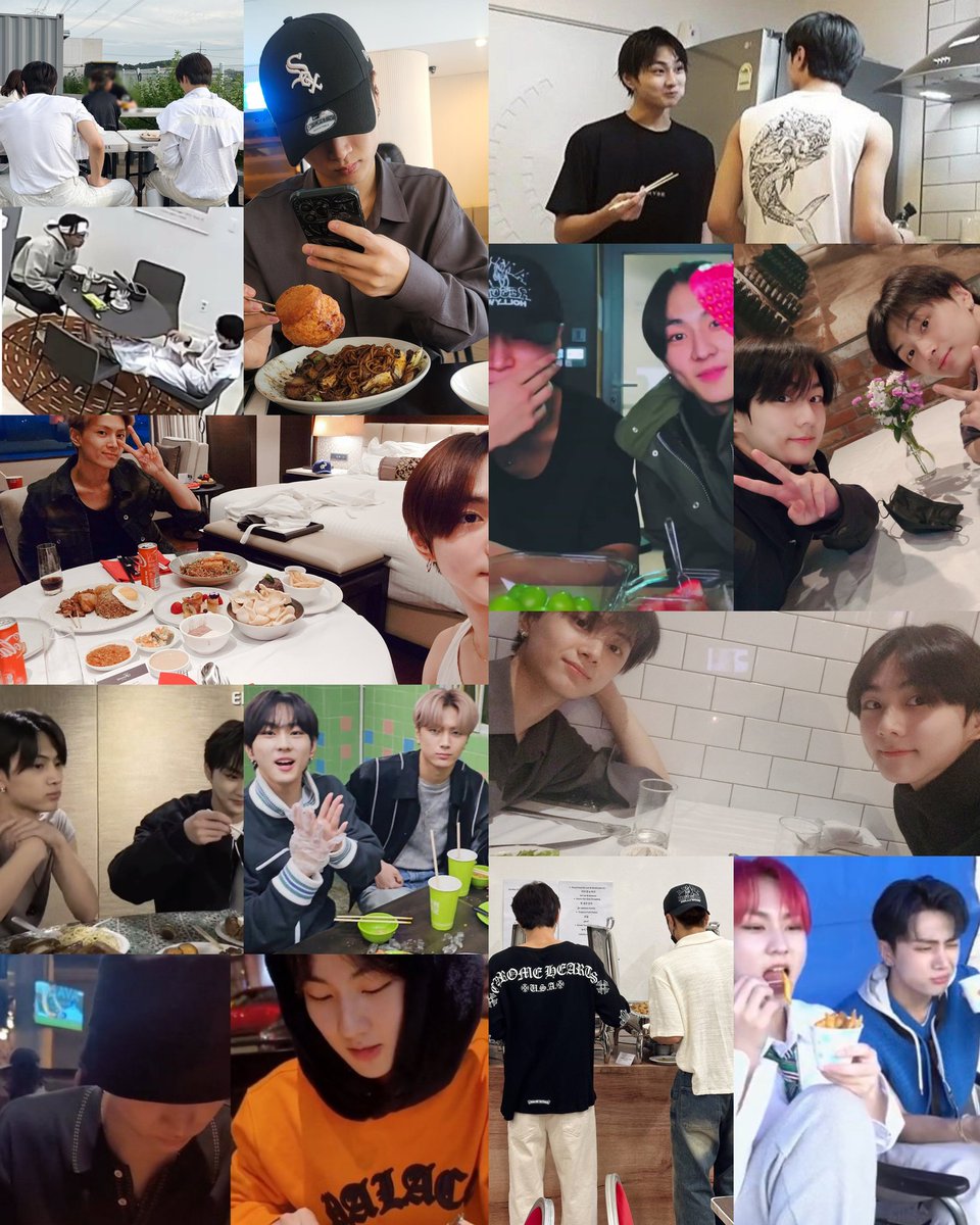 catrockztar's tweet image. when they love eating together &amp;gt;&amp;gt;&amp;gt;