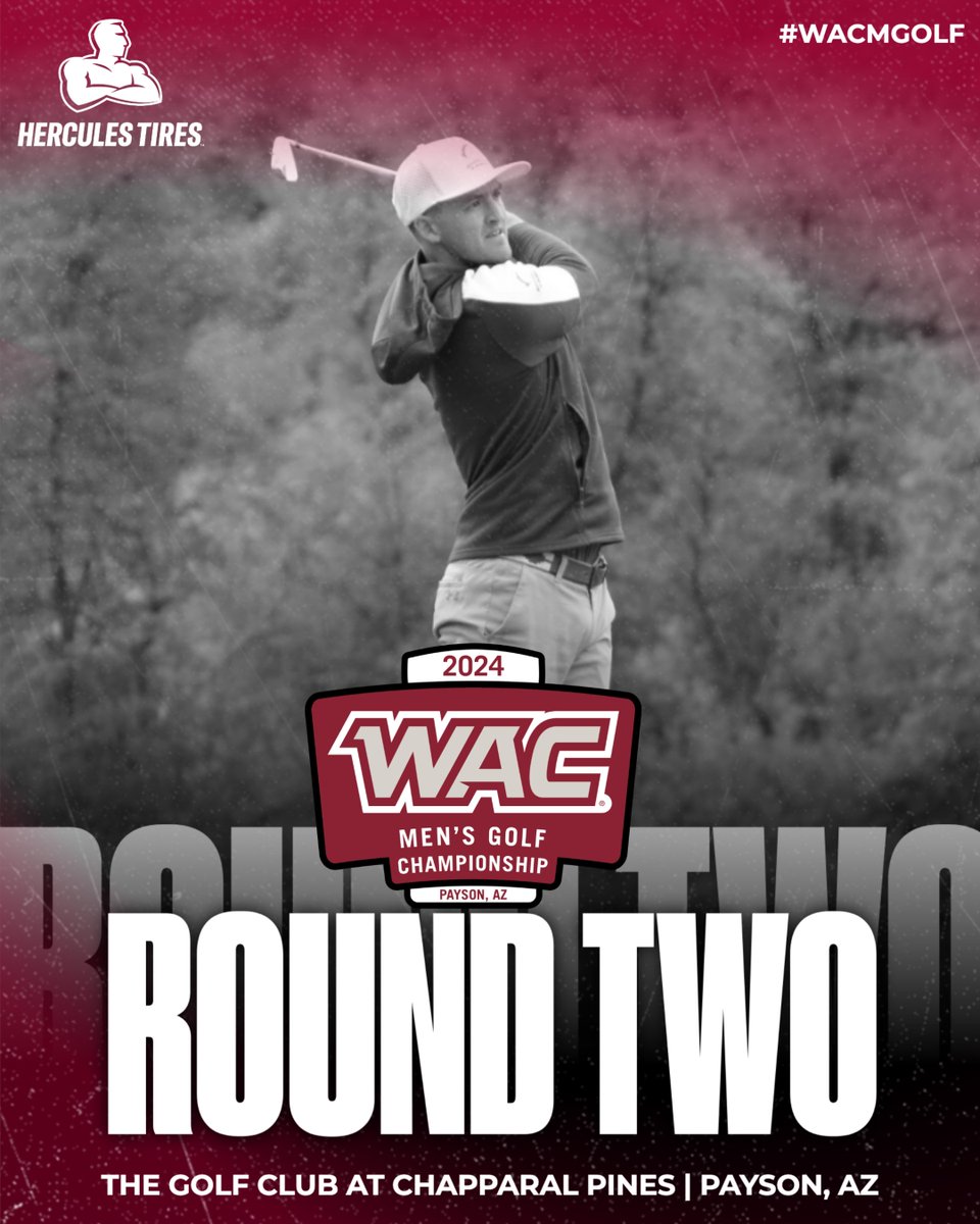 ⛳️ 𝗠𝗢𝗩𝗜𝗡𝗚 𝗗𝗔𝗬 - get ready for Round 2️⃣ of the #WACmgolf Championship! ⏰ 9AM PT 📍 The Golf Club at Chapparal Pines (Payson, AZ) 📊 tinyurl.com/fahwtypz 🏆 wacsports.com/mgolf #OneWAC x #WACmgolf