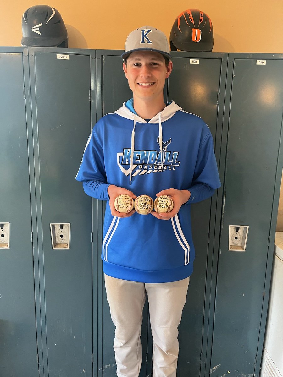 DrieselMark's tweet photo. A career day yesterday for Louie Conte in the Eagle victory - not only did he throw a NO HITTER with 10 k's and only walk 1, but he also had TWO homeruns at the plate!! 🦅⚾️ @Orleans_Sports @WestsideNewsNY @PickinSplinters @PrimetimeBall_ https://t.co/YGY9muR2sg