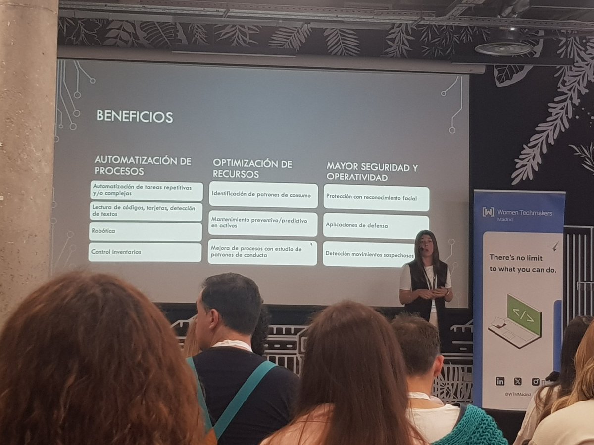 dulcelada's tweet photo. Geeking at #IWDMADRID24 with  @WTMMadrid and the #WomenInTech community!  Interesting talks and great crowd! 👏 @GDGMadrid @GDGDavao https://t.co/LmvZjJQ4Fr
