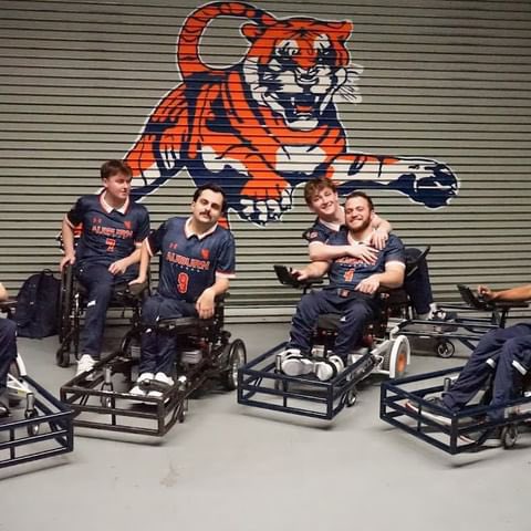 Game day at the historic Beard-Eaves Coliseum <a href="/AuburnU/">Auburn University</a> <a href="/powersoccerusa/">US Power Soccer Association</a> <a href="/rhisuddenimpact/">RHI Sudden Impact</a>