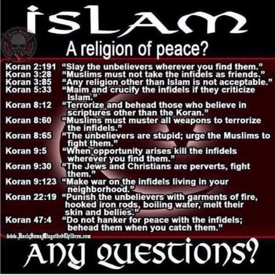 Make no mistake!  Islam is not a religion! It is a terrorist organization run by Satan!  Allah is Satan with a prettier name!  Of course they are in bed with their brothers in the American Communist Party, same boss!
#AmericanCommunistParty