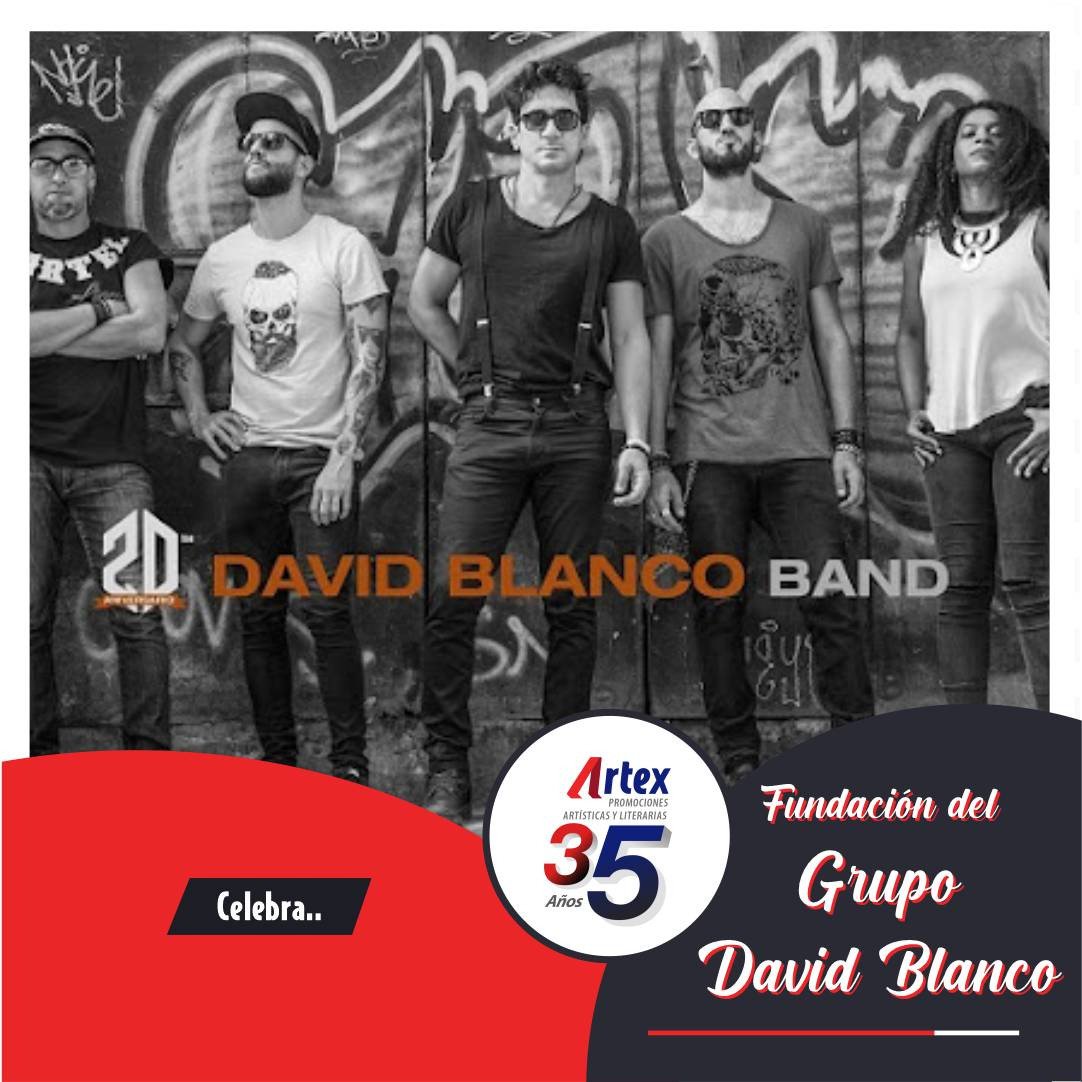Un dia como hoy del año 2001, se fundaba el grupo de David Blanco, músico, compositor e intérprete cubano de gran popularidad y alta convocatoria, cuya obra resulta emblemática. ¡Muchas Felicidades!