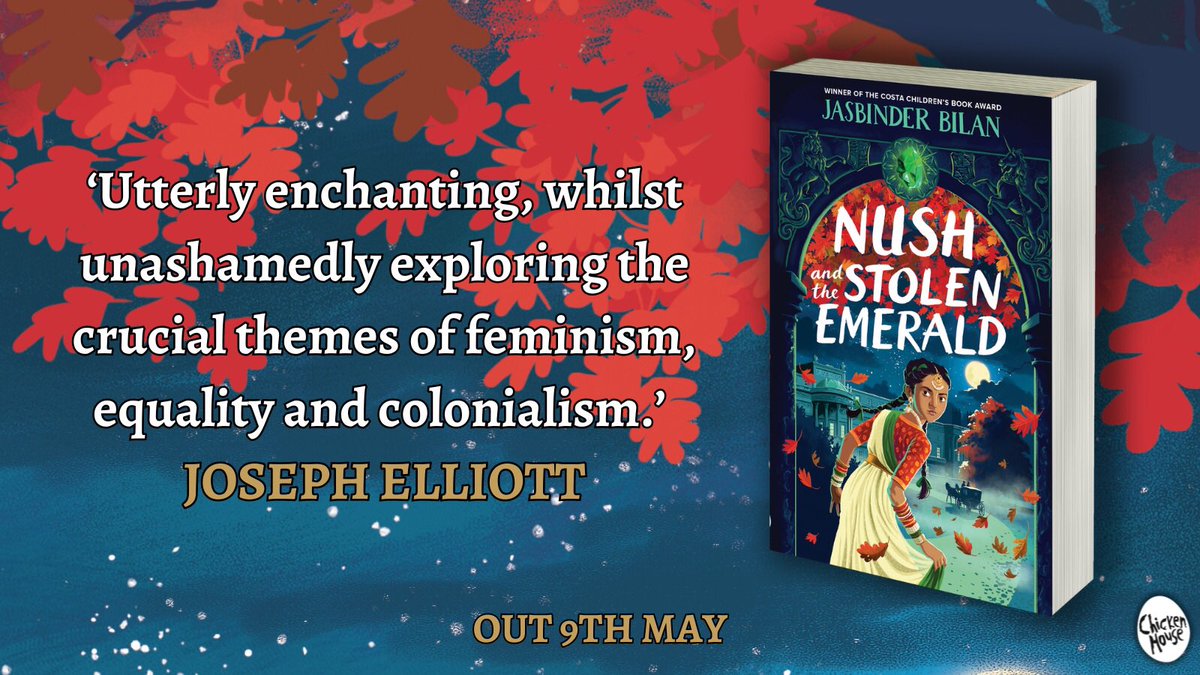 NUSH AND THE STOLEN EMERALD publishes in just under 2 weeks! I’m hugely grateful to all the early support from fellow authors - see below for some kind comments !! @chickenhsebooks