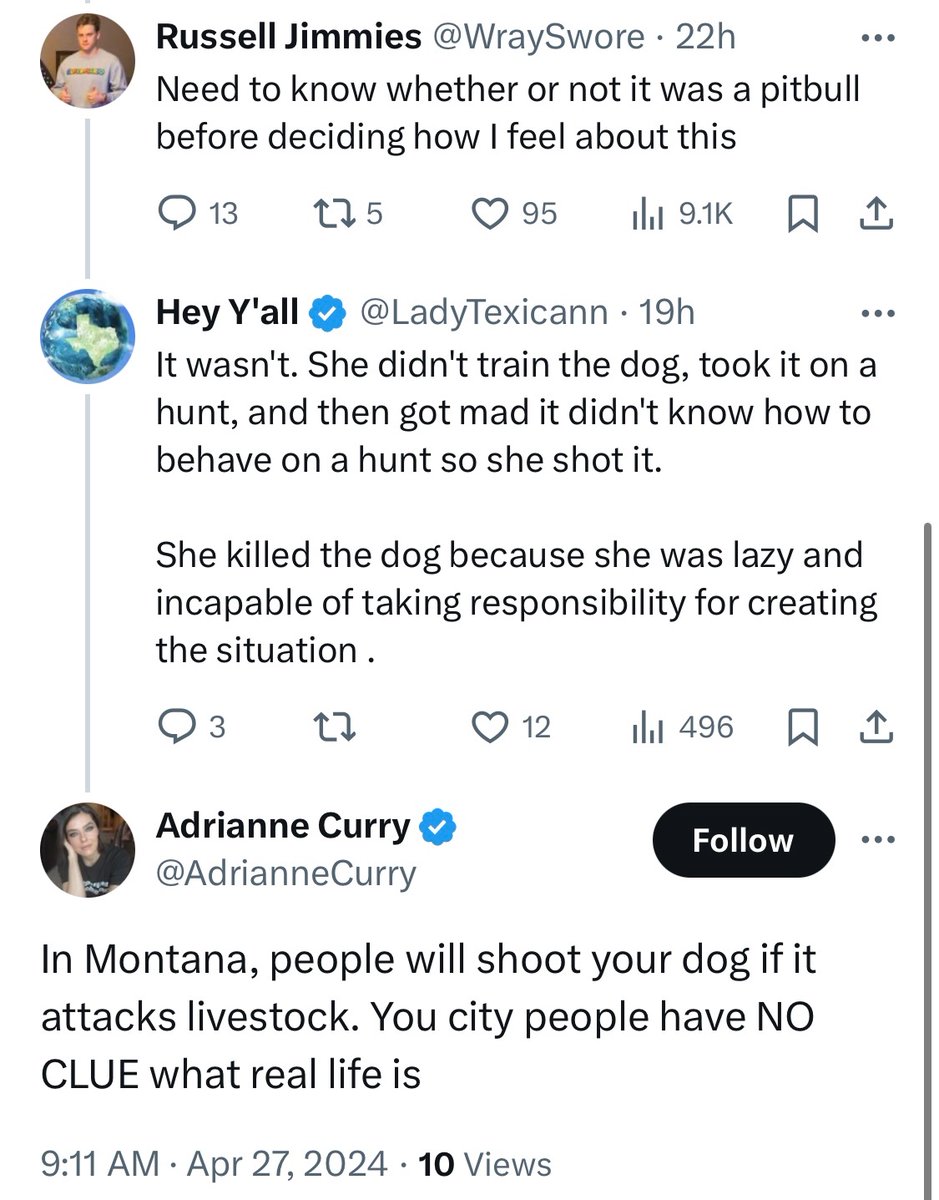 Bigot Asshole Curry defending dog killer Kristi Noem⬇️🤮
“city people”🤣😂BITCH, YOU DONT LEAVE YOUR HOUSE!!! grifty, cosplay ofF-gRid, aka 20 min from town, 500$ groceries every two weeks, IPL facials, *INJECTABLES* that she lies about and tries to hide🙄you are SCUM, bigot🤡🖕