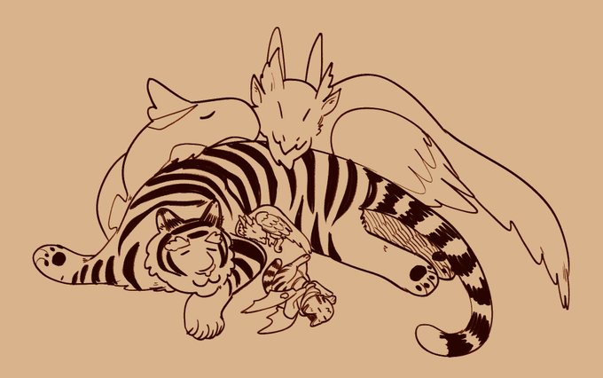 「simple background tiger」 illustration images(Latest)