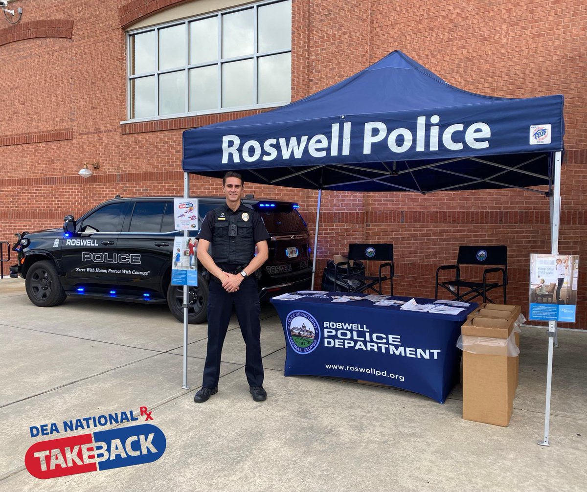 We’re up and running and already filling up boxes! Come turn in your unwanted or expired prescription medications to us from 10am to 2pm at Kroger, 570 E. Crossville Rd!