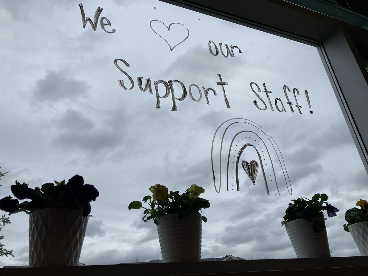 We hope our support staff felt the love this week! We appreciate ALL you do!
