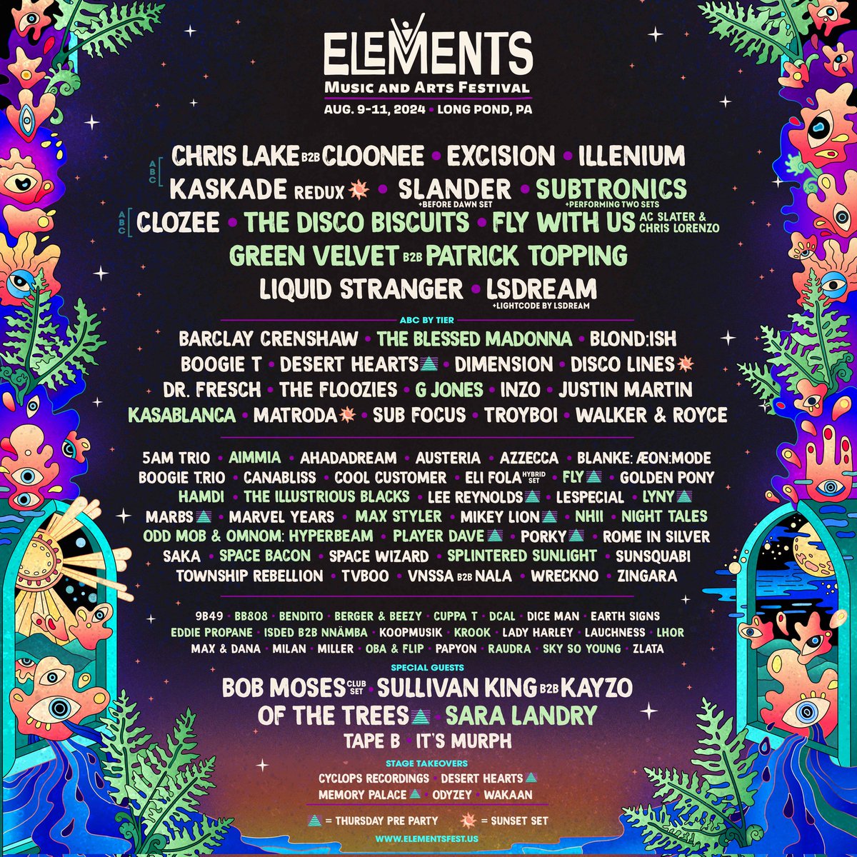 This is going to be class! B2B with my bro @GreenVelvet_ at @elementsfest_