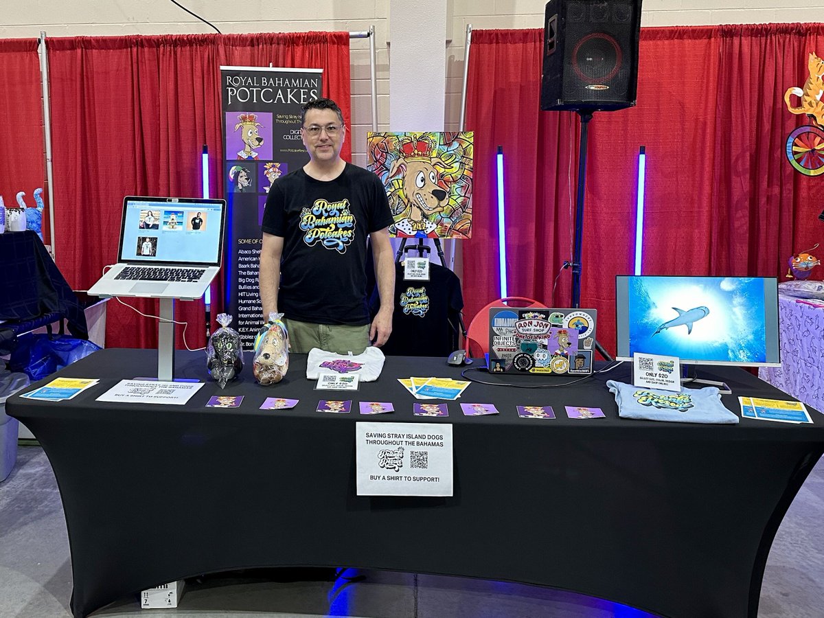 We're showcasing Potcake Rescue in Plant City, FL today at the Strawberry Festival grounds. Come see us at the New Vision Cat Club cat show! 🐕❤️🐈

#WeAreRoyals 👑
#Potcake
#CatShow
#Potcat
#Bahamas