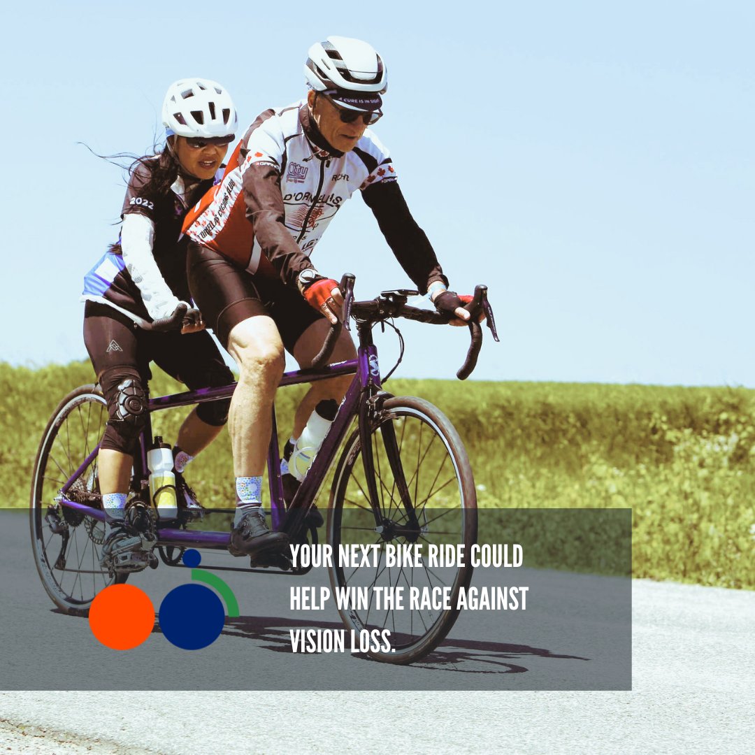 Your next bike ride could help sight-saving research. Learn more about our upcoming MOVE FOR SIGHT challenge and register today. bit.ly/3vXQ3Mq

#MoveForSight #VisionResearch #FundRaiser #MakeADifference