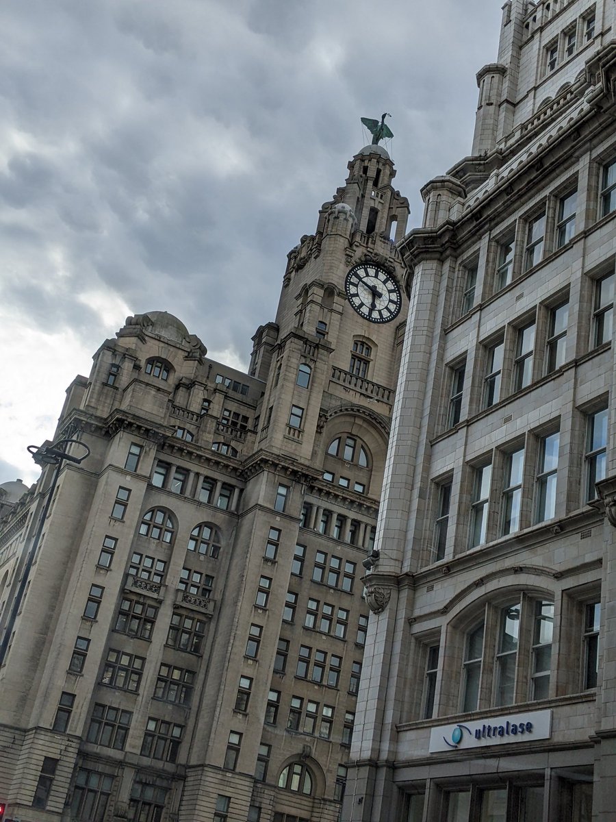 HelSingleton's tweet photo. Liverpool = crowds:  hen party + brides, women in rollers, urban outfit styles galore, dogs, skyscrapers ...
#lookupmore
#sensoryoverload https://t.co/9wPn8ToOk8