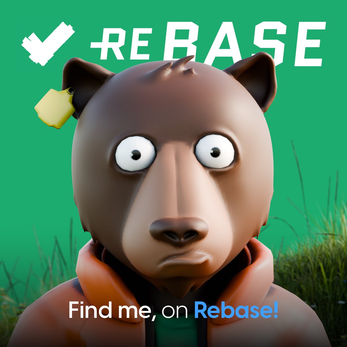 We're all going to be OKAY! 👌 Excited to welcome @okaybears to the Rebase Universe. Find the OKB avatar in our app for exclusive rewards 👇