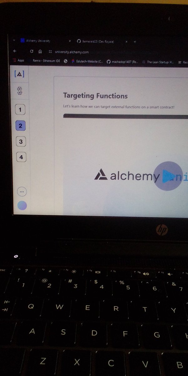 iamdevroyale's tweet image. Solidity skills sharpening! Just learned about message calls &amp;amp; revert in Solidity! Understanding how to handle errors &amp;amp; exceptions in smart contracts is crucial. Next will be targeting functions 🔗😎#Solidity #SmartContractDevelopment #BlockchainProgramming @AlchemyLearn