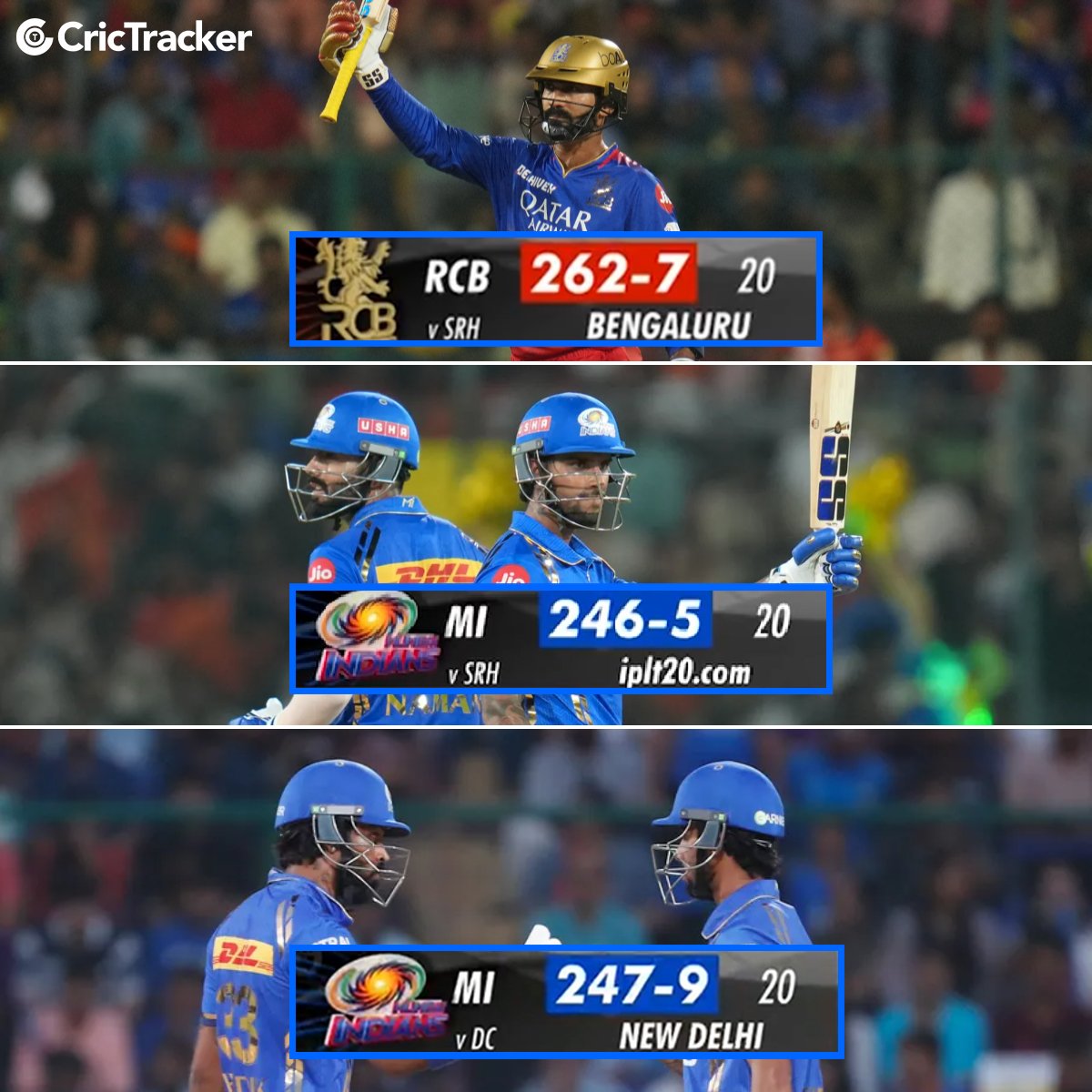 These are losing team totals while chasing in IPL 2024. Yes, you read it right!

#MIvDC