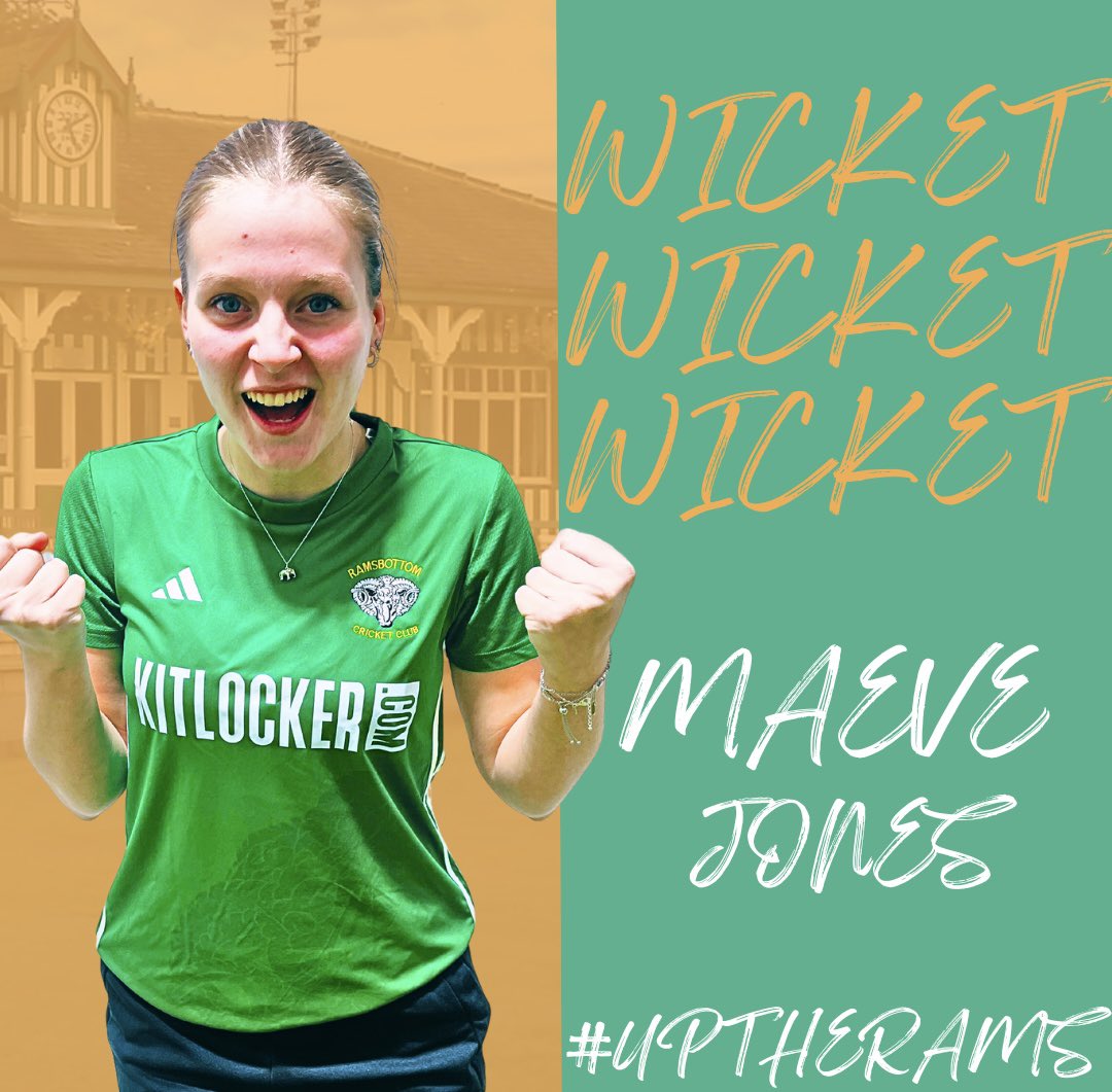 Two quick wickets for Maeve!

@AccringtonCC are 141-8