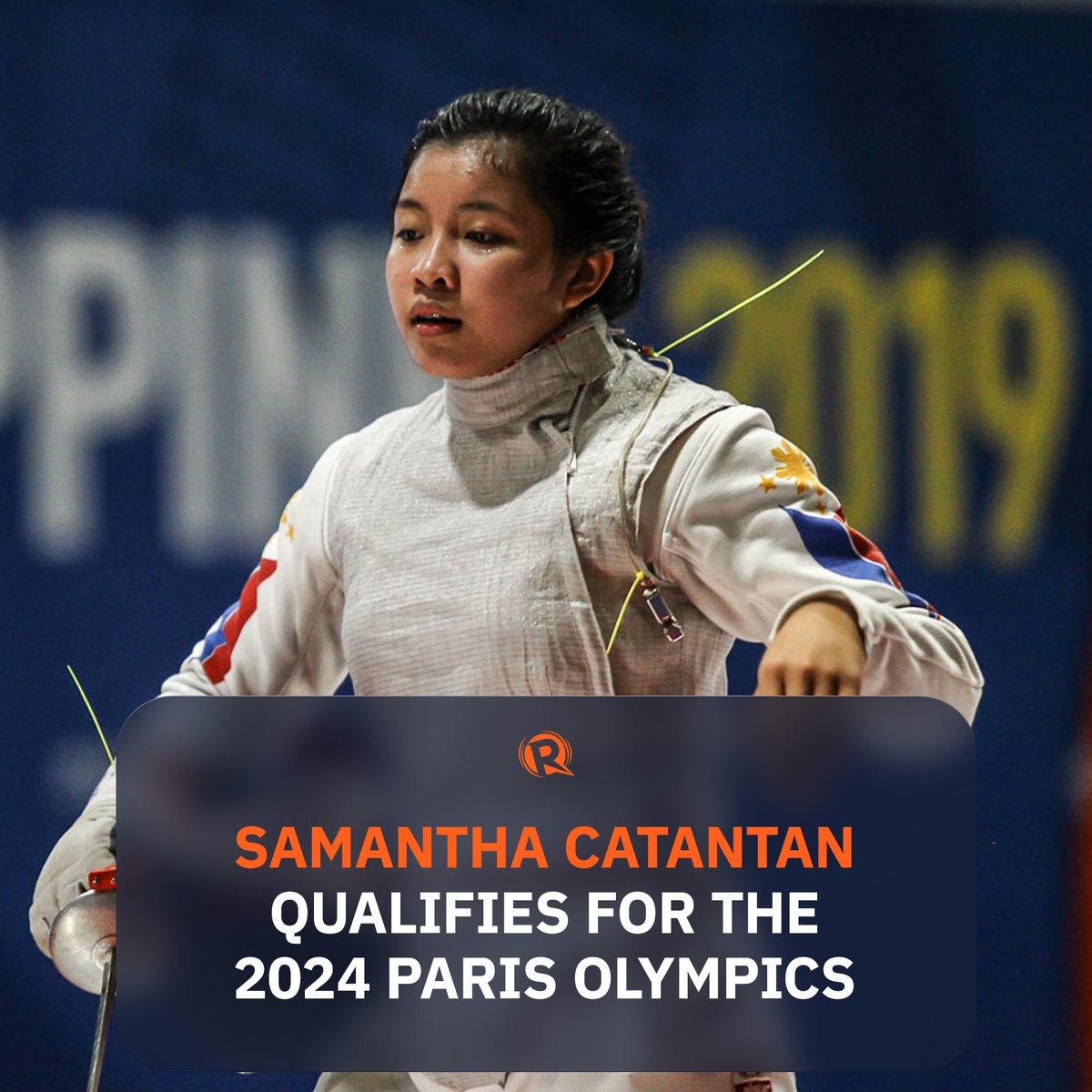 OLYMPIC RETURN FOR PH FENCING! 🇵🇭🤺

Samantha Catantan earns her Paris Games berth as she tops the women's foil category in the Asia-Oceania Zonal Olympic Qualifier in Fujairah, UAE.

Catantan becomes the first fencer from the Philippines to qualify for the Olympics in over three…