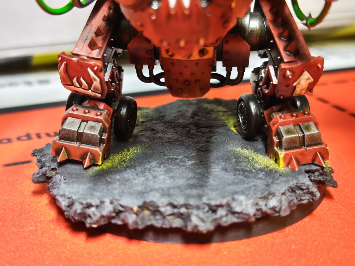 6OYdksHXMuMz1D8's tweet photo. Ork Deff Dread
アスファルト、タイヤを切りつけながら♪
デフドレッド完成
#warhammer40k  #orks
#WarhammerCommunity https://t.co/53o1jVbSRa