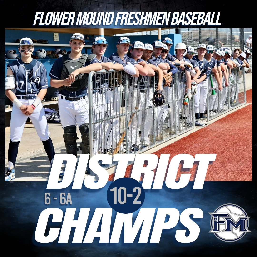No doubt, Flower Mound HS Baseball is a force to be reckoned with. And here's the proof: Not just one, but THREE District Champion teams. Congratulations to the 2024 Jaguar Junior Varsity & Freshmen teams on their amazing season! Jags Baseball future is bright!