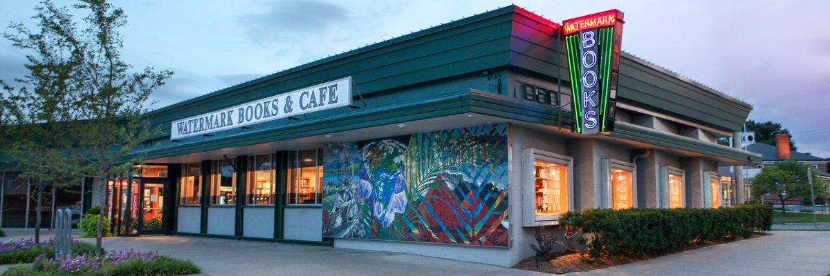 HAPPY INDEPENDENT BOOKSTORE DAY to my favorite: <a href="/Watermarkbooks/">Watermark Books & Café</a> in Wichita, KS.