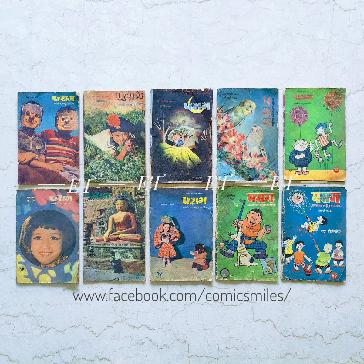 gemsofcomics's tweet photo. Parag Magazines 1961-1970

The Times of India Publication Delhi - 1958
#parag
#paragmagazine
#thetimesofindia
#childrensbooks
#childrenmagazine 
#vintageindiancomics 
#vintagecomics 
#vintage 
#raremagazine 
#shehab 
#pranji 
#magazine 
#magazines 
#pran 
#abidsurti
#collection https://t.co/H7KjwwSpoq