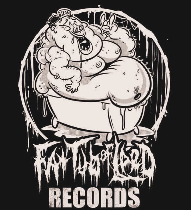 oldie logo for @larrywang_ez and his label Fat Tub of Lard Records this is what a baby would look like if larry and i had one #fattuboflardrecords #brutaldeathmetal #brutaldeath #slammingbrutaldeathmetal #slammingdeathmetal #deathmetal #gruesomegraphx #logodesigner