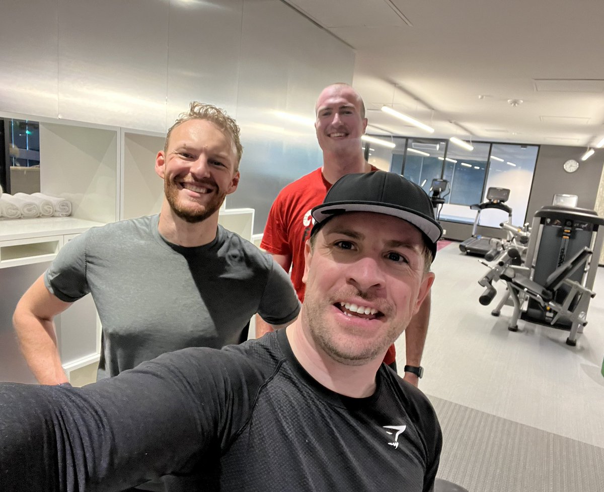 Pre <a href="/bsidesseattle/">Bsidesseattle</a> work out with <a href="/nfFrenchie/">French</a> <a href="/zachstrong57/">Zach Strong</a> 

#bsidesSEA