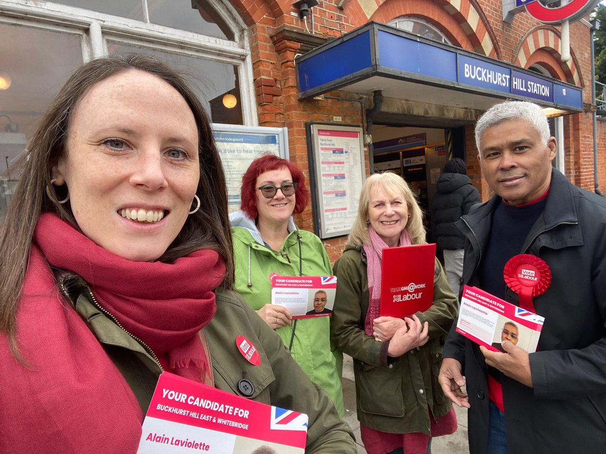 Really positive session on the #LabourDoorstep in Buckhurst Hill East & Whitebridge Ward today with excellent local candidate Alain Laviolette. Residents are ready for change and to #VoteLabour on Thursday 2nd May! 🌹
