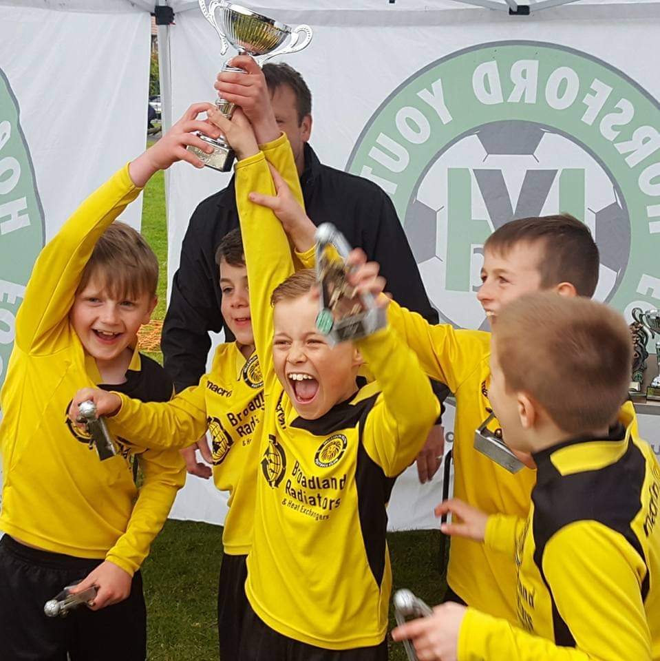 hellesdonfcdons's tweet image. U9's Horsford 5 a'side winners in 2017 💛⚽️⚽️💛