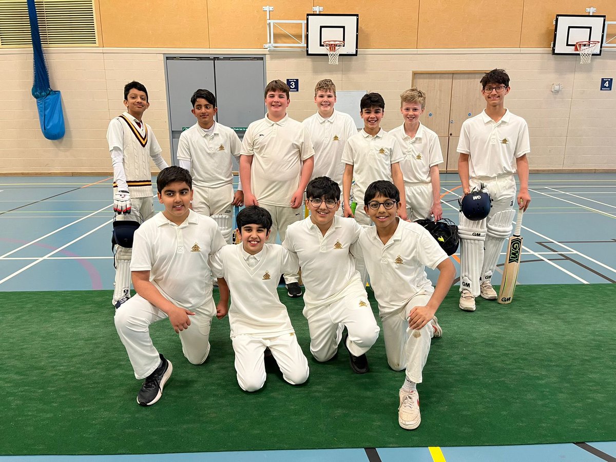 The weather ruined any prospects of cricket outside against @KSGSport but the U12’s did manage to get something played with an indoor two innings fixture that ended with both sides on 132 runs! #cslsport