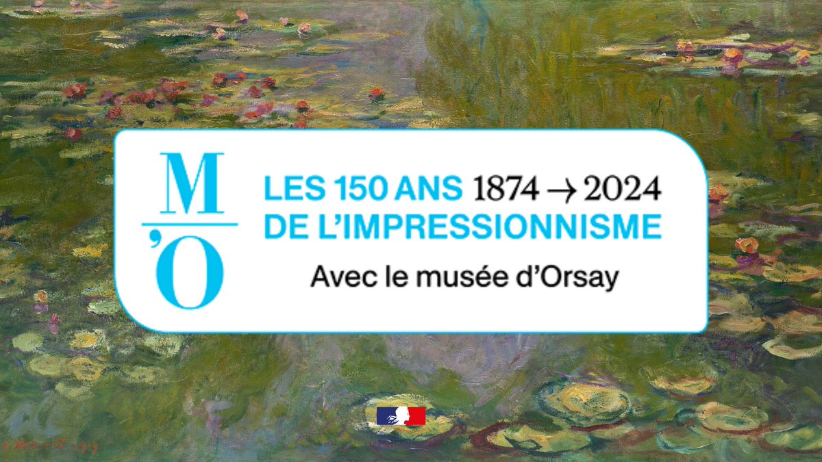 #Culture #HautsDeFrance 

Dans le cadre des #150Impressionnisme, 69 œuvres prêtées par @MuseeOrsay sont exposées dans 5 musées de la région : Musée de Picardie, @ChartreuseDouai, @PBALille, @mubaeugeneleroy et @MuseeLaPiscine.
Plus d'informations : musee-orsay.fr/fr/articles/pr…