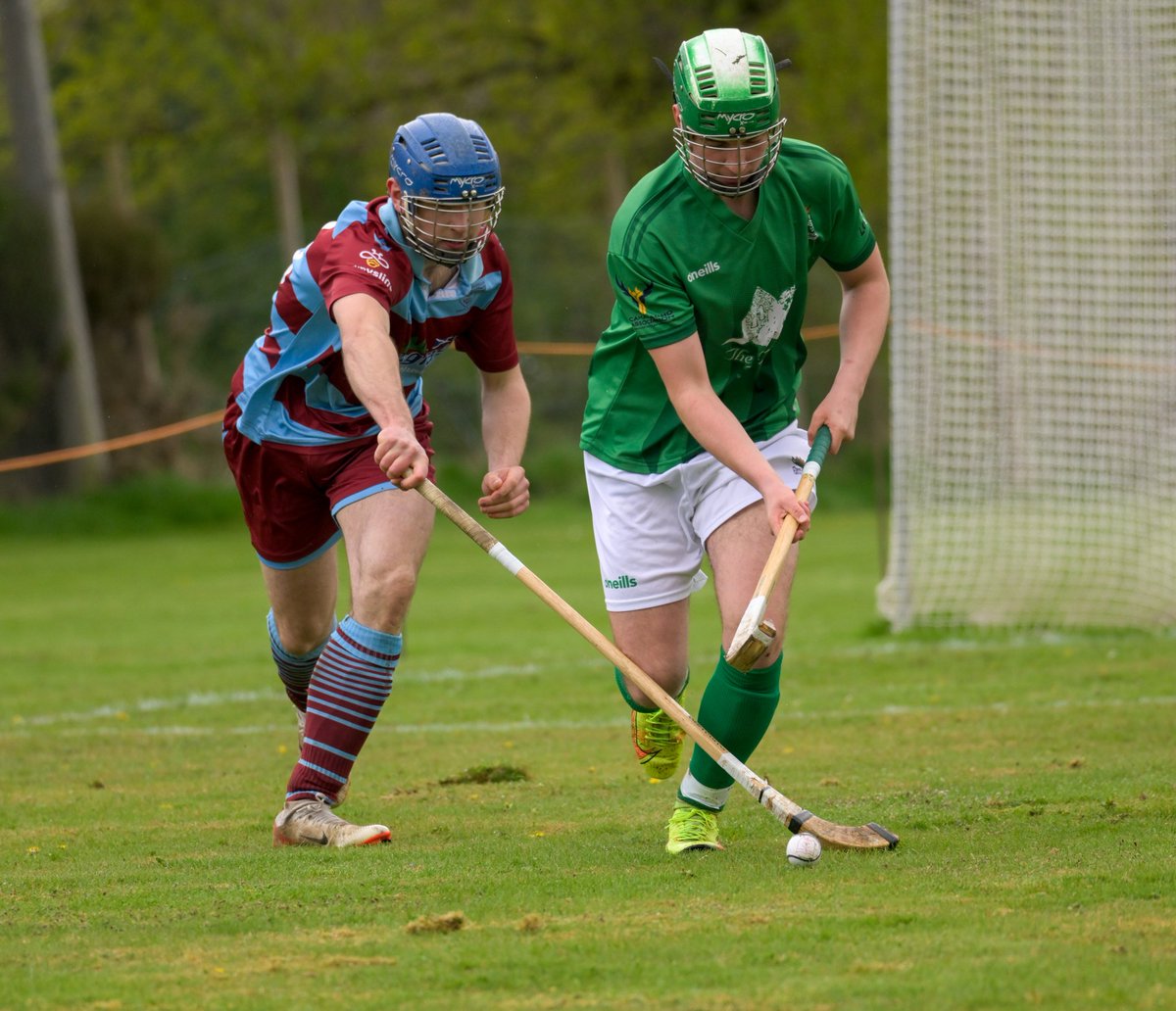 MackiePhotos's tweet image. Halftime and it @StrathglassSC 0-0 @BeaulyShinty #Shinty #ItRained