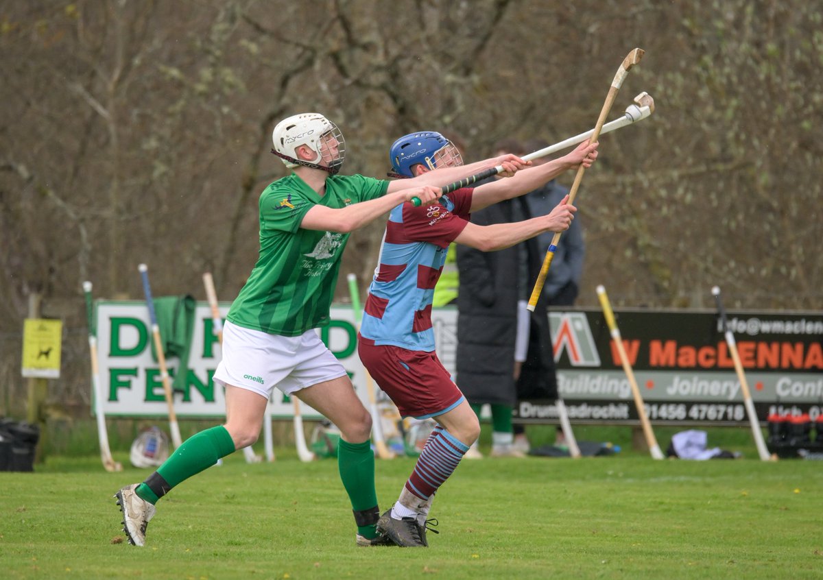 MackiePhotos's tweet image. Halftime and it @StrathglassSC 0-0 @BeaulyShinty #Shinty #ItRained