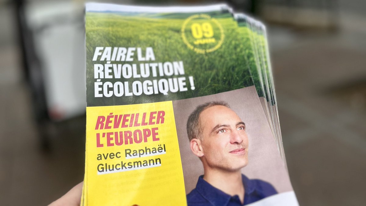 🇪🇺 En nombre à Belleville pour réveiller l’Europe ✊ Et échanger sur la révolution écologique portée par @rglucks1 🌱🌎 Pour faire de l’Europe une puissance écologique, mieux vivre au quotidien, respecter le vivant et restaurer la nature Infos : glucksmann2024.eu