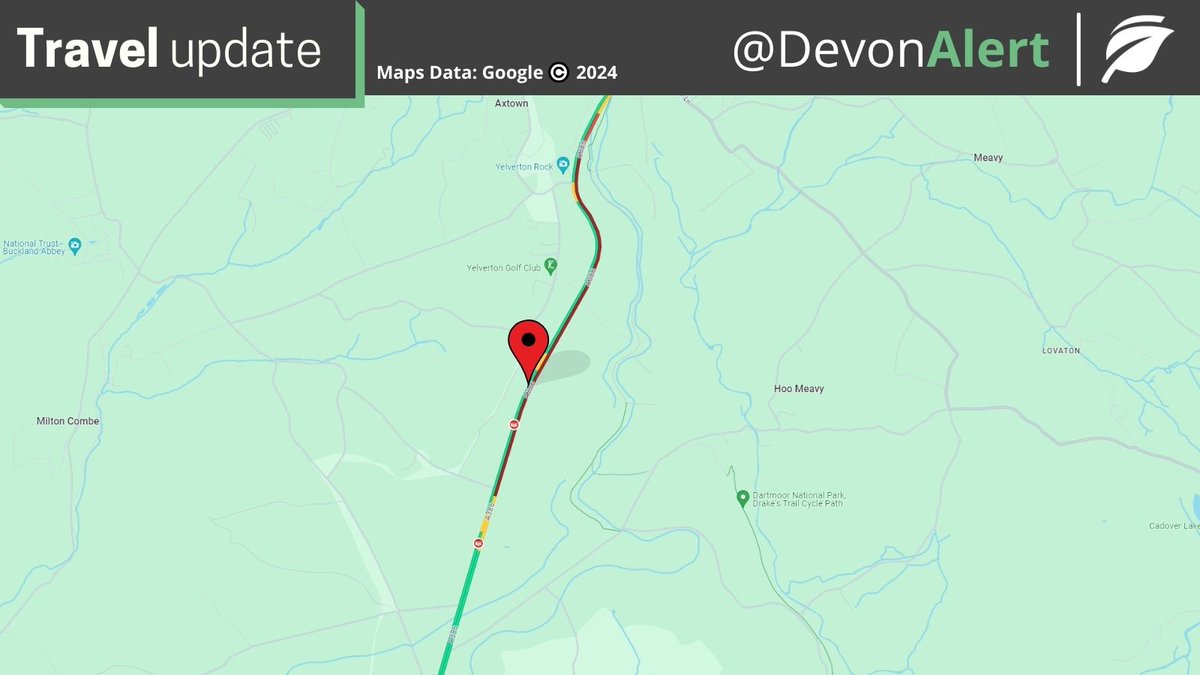 There has been an RTC on the A386 near Yelverton Golf Club, Please take care and find an alternative route if possible CA. #Devon @StagecoachSW @BBCDevon