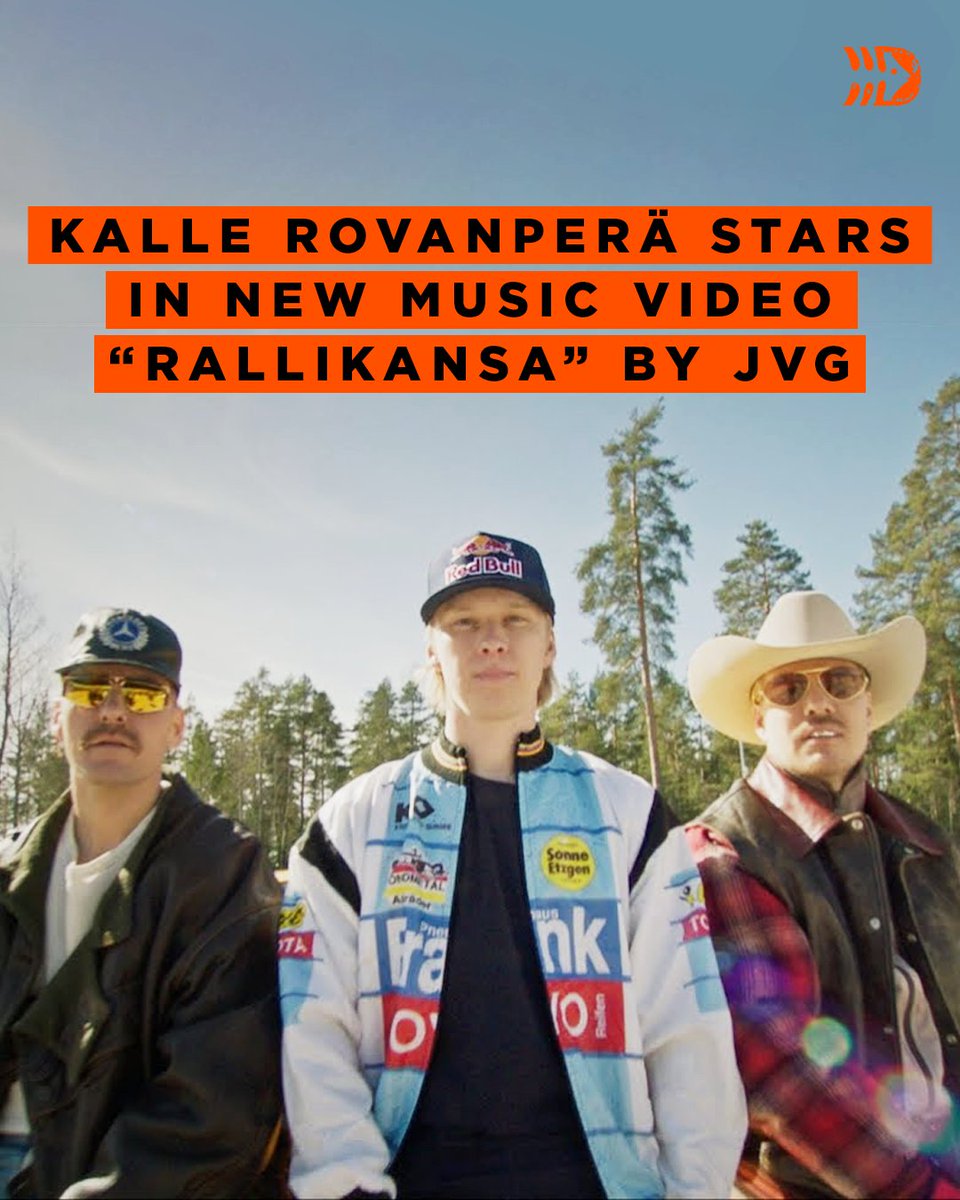 World Rally Champion @KalleRovanpera is the star of a new music video by Finnish rap duo JVG 🎚️

We asked Kalle why he got involved 👉 dirtfish.com/rally/wrc/rova…