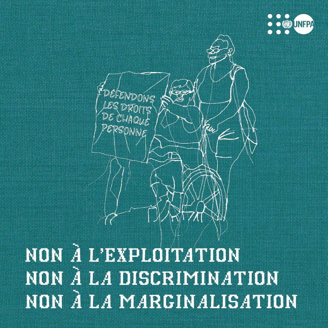 ⛔ Exploitation, ⛔ discrimination et ⛔marginalisation n’ont pas leur place au sein de l’humanité. Découvrez les #LueursdEspoir avec l'@UNFPA et pourquoi il faut mettre fin aux inégalités en matière de santé et de droits sexuels et reproductifs : unf.pa/lde