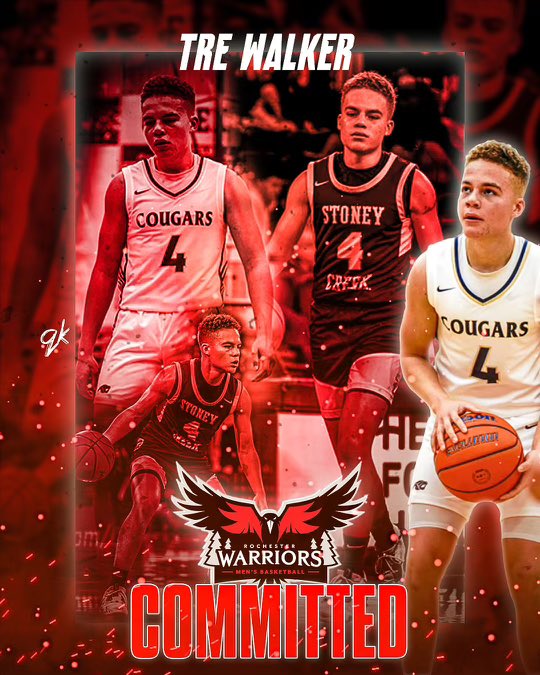 I am beyond blessed to announce my commitment to Rochester Christian University. l'd like to thank all my coaches, family, friends who have helped me get to where I am. Most importantly i'd like to thank my lord and savior Jesus Christ, without him none of this would be possible.