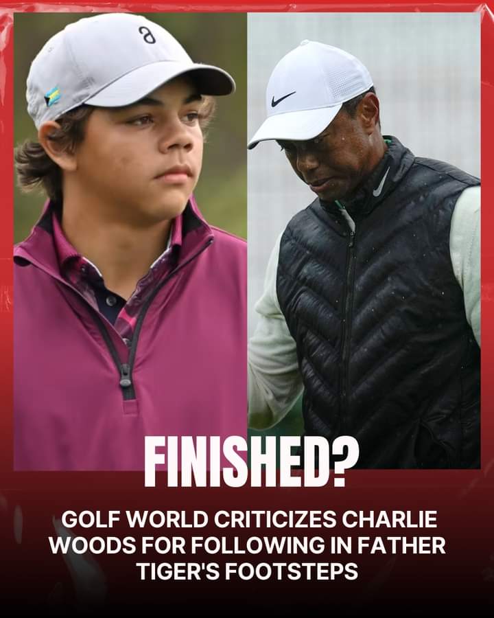 Should Charlie Be Playing Pro events now? 
Read More: bit.ly/44qmfoD 
Cc - Golf's Majestic Master 
.
.
 #themasters #augustanational #charliewoods #tigerwoods #GOAT #Pgatour #Golf #woods