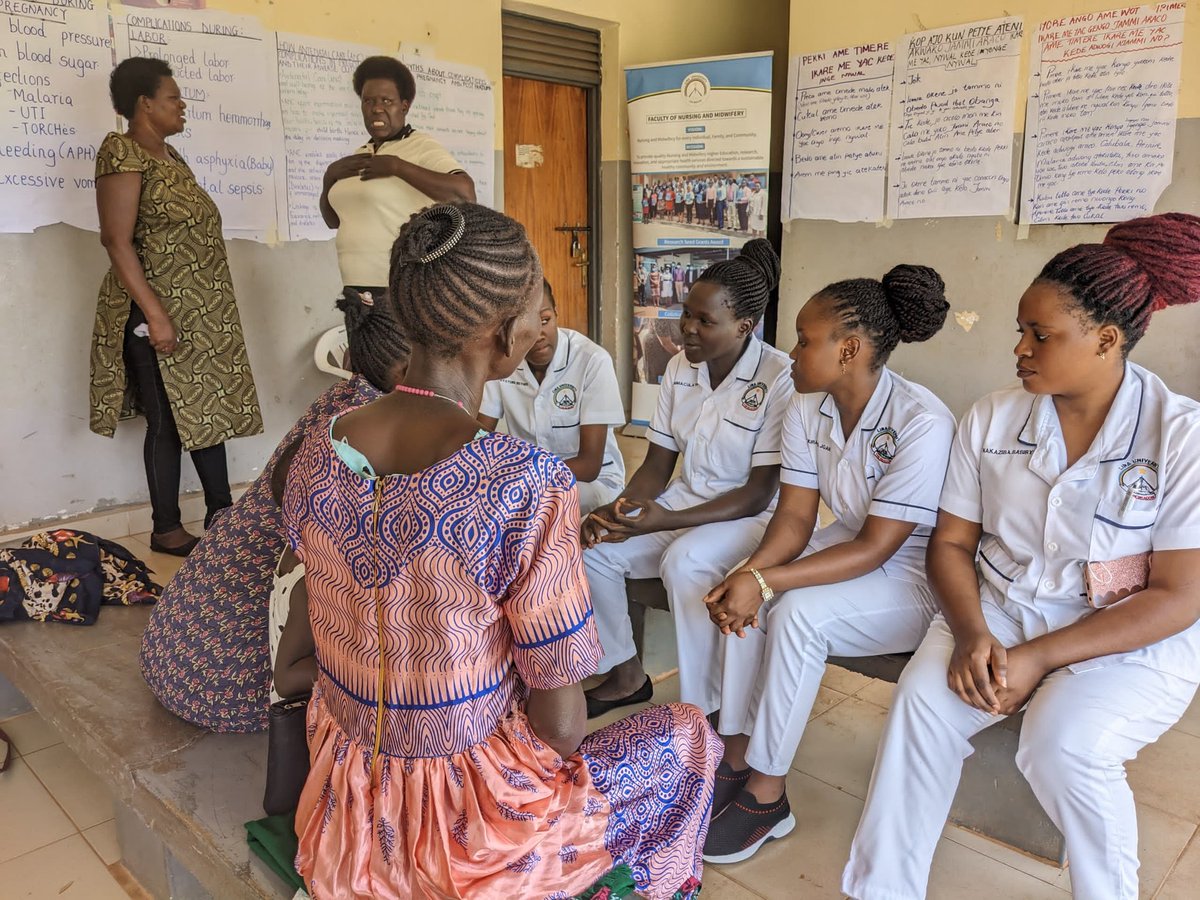 FACULTY OF NURSING AND MIDWIFERY, LIRA UNIVERSITY tweet media